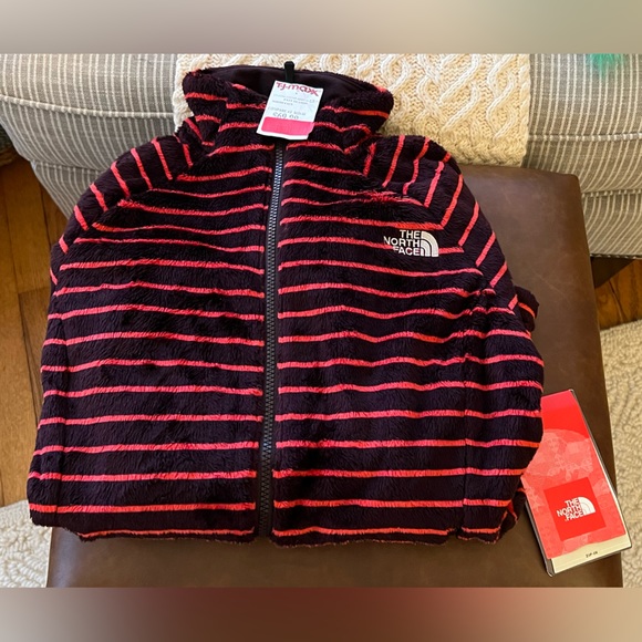 The North Face Osito 2 Striped Fleece Jacket Size small - Picture 2 of 4